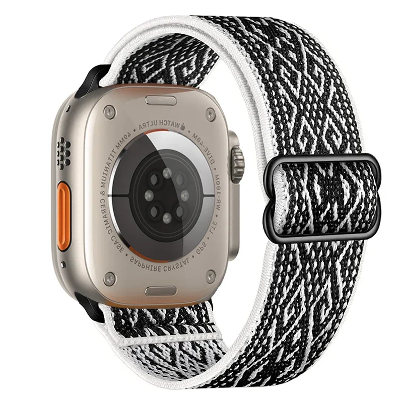 Bohemian Nylon Elastic Watch Band Bracelet