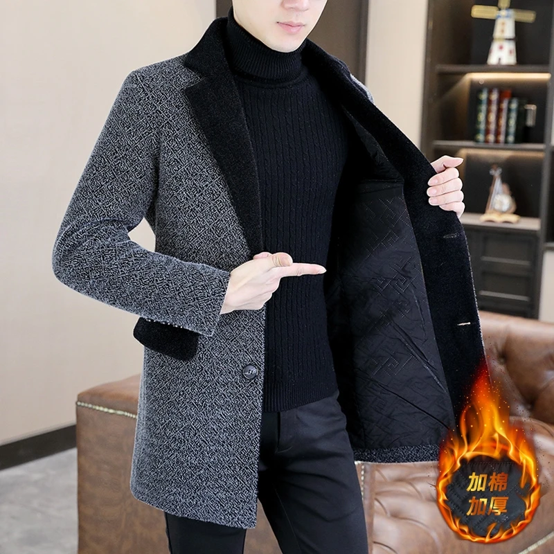 Abrigo vestirCompra abrigo largo lana hombre con envío gratis en AliExpress