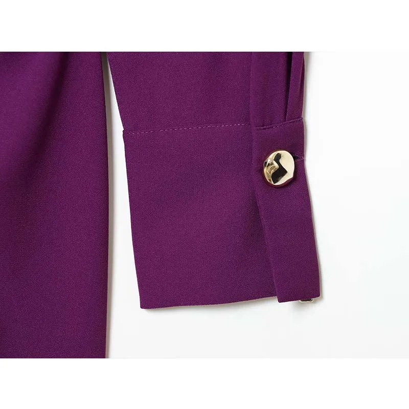 Women Fashion Scarf Tied Short Dress 2025 Autumn New Long Sleeve Mini Dresses For Women Stand Collar Holiday Casual Dresses