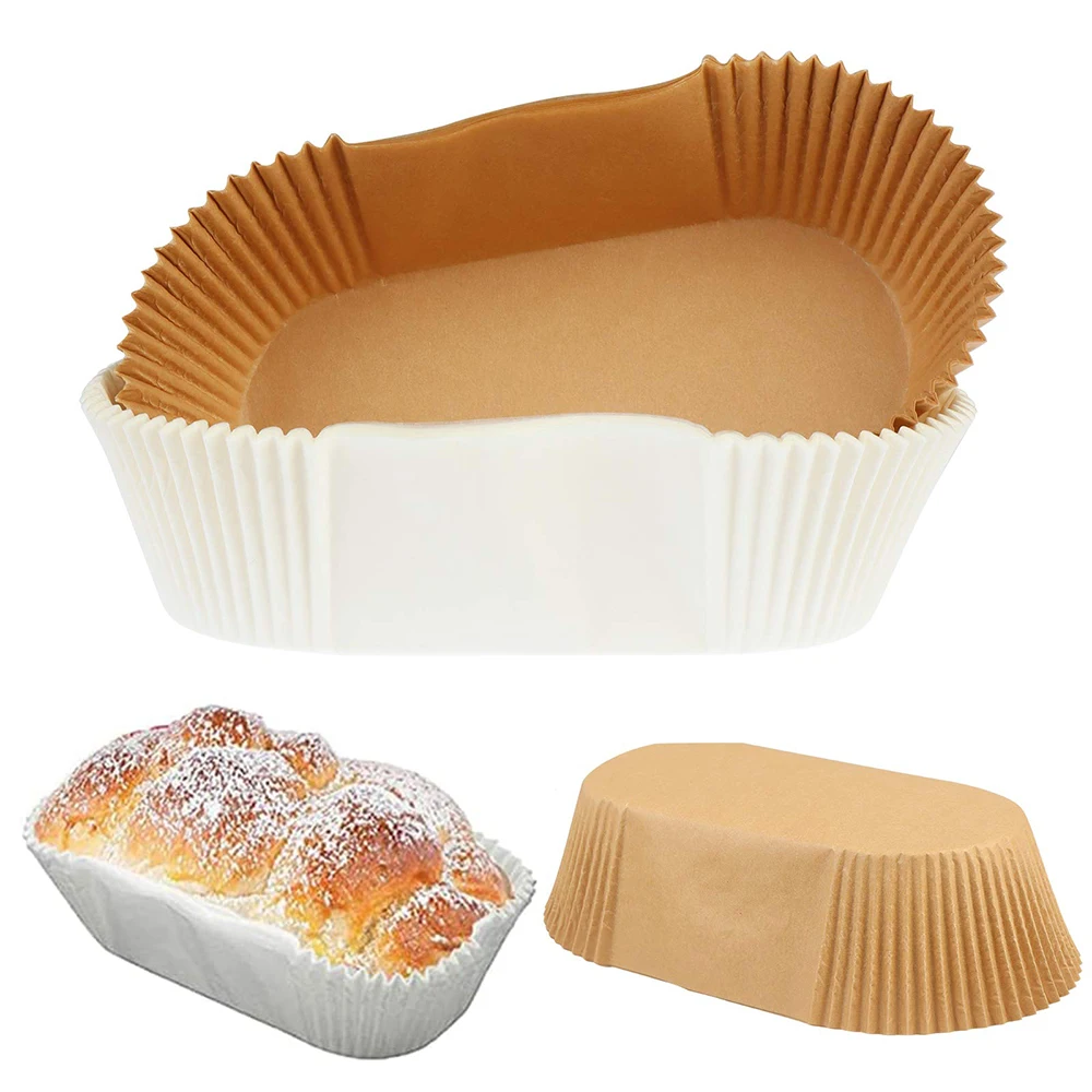 100 PCS Loaf Bread Baking Liners Paper Loaf Pan Liners Greaseproof Baking  Cups Cake Tray Long Cake Mould Bakeware Baking Tools - AliExpress