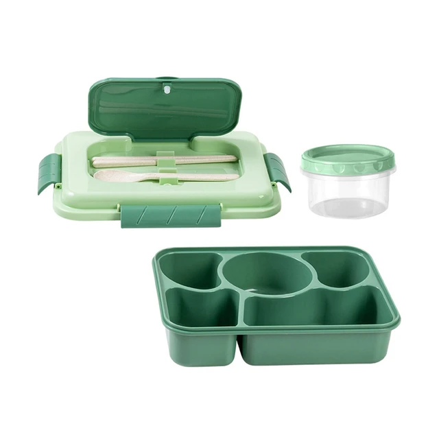 1PC bento snack box, small and adult snack container, reusable 4