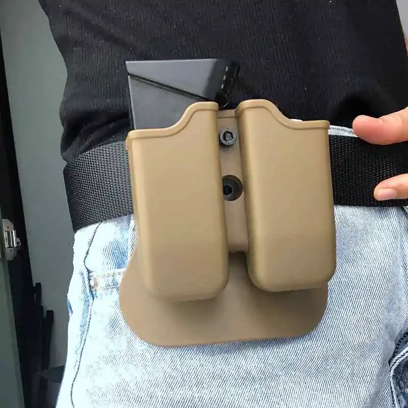 Double Magazine Holder Magazine Pouch For Glock 17 Beretta M9 M92 USP magazine pouch ammo pouch double dump pouch dump pouch ammunition bag