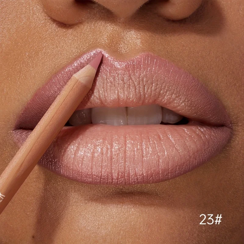 1pc Matte Lipstick & Liner Pen, Waterproof, Long-Lasting, Non-Stick, Berry Shades for All Skin Types, Makeup Pencils for Women 5