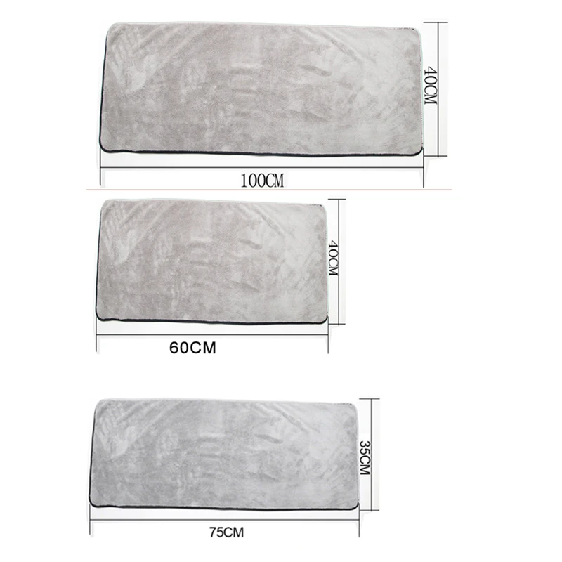 75×35 60x40cm Microfiber Car Wash Towel Fast Drying Auto Cleaning Extra Soft Cloth High Water Absorption For Car Wash Accessorie BEST SELLERS