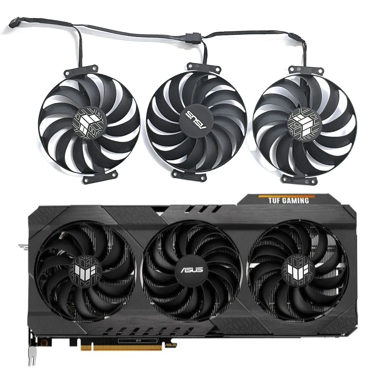 Ventola Da 95Mm 7Pin T129215Su Muslimate Fdc10U12S9-C Gpu Per Ventola Grafica Asus Tuf Gaming Radeon Rx 6700 6800 6900 Xt Oc Version