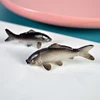 Doll House Miniature Fish Model Toy Mini Simulation Koi Carp Goldfish Fish Tank Decor Doll Accessories Kids Play House Toy 3