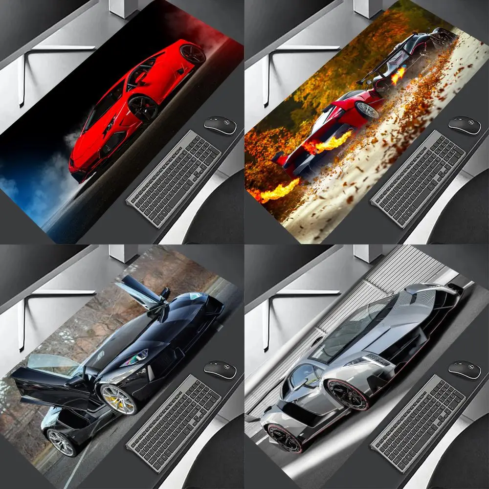 Sports Car L-Lamborghinies V-Venenoes  Mouse Pad Professional E-Sports Mouse Pad Fine Surface Gaming Rubber Mouse Pad Smooth Desk Pad