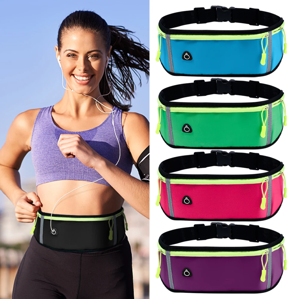 Waist Pack Running Sports Gym Cycling Phone Earphone Bags for Women Men waist pack