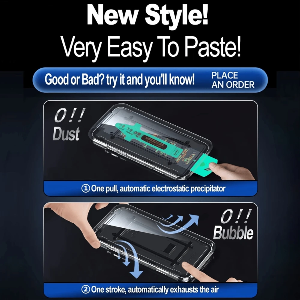NNBILI 5-Piece Matte Tempered Glass Anti-Spy Screen Protector Set