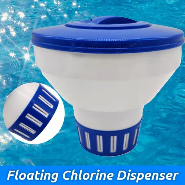 Nagy Klór Úszó Adagoló Klórozó Állítható Áramlási Szellőzőnyílások Brómtartótérítő Pezsgőfürdő -Medencéhez