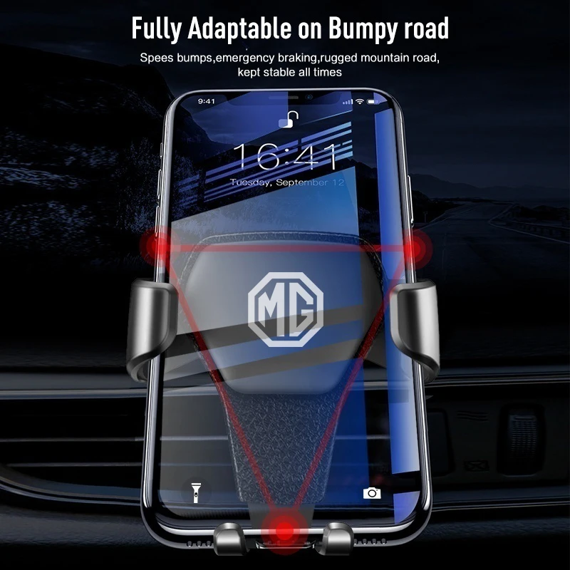 자동차 에어컨 송풍구 휴대폰 거치대 MG 7 6 5 ZS MG4 EV ONE 사이버스터 HS MG3 EZS GT GS 3SW 마블-R용