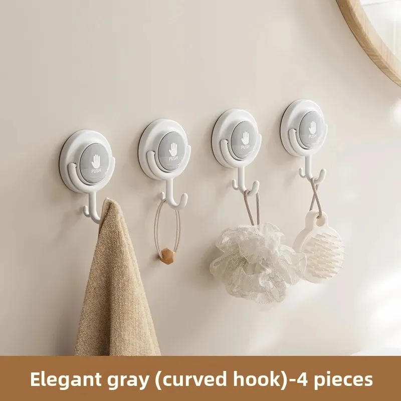 Elegante gris (gancho) 4 Pack