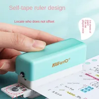 Mini 6-Hole Punching Machine DIY Book Page Stitcher Paper Binding Punch Planner Loose Leaf Paper Hole Puncher Office Stationery 4