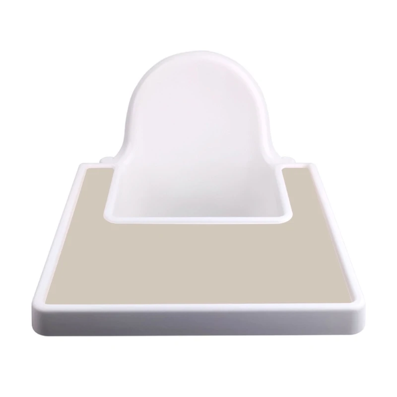 Baby High Chair Silicone Placemat Practical & Easy to Clean Dining Mat Toddler High Chair Silicone Placemat for Babies