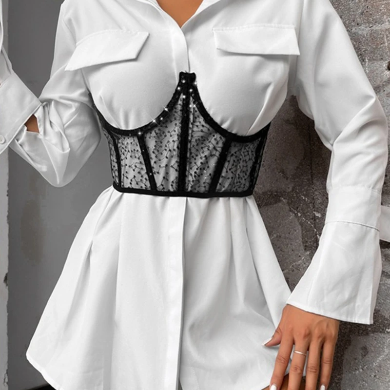 

Bustier Corset Waist Shaper Shapewear Belts Black Corset Tops For Women