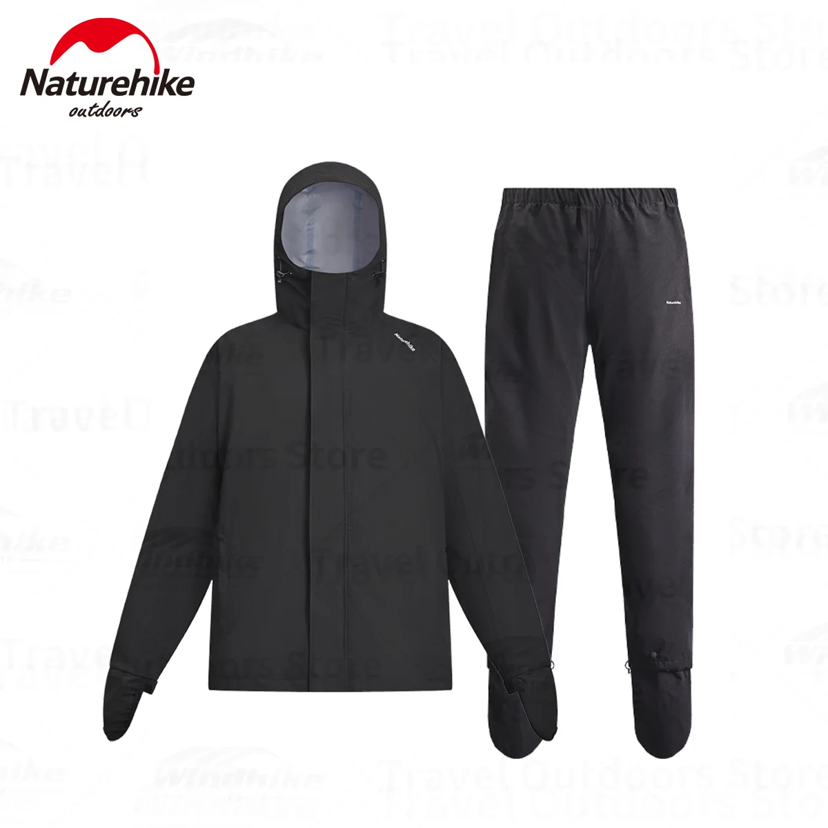 Naturehike Motorcycle Raincoat Rainstorm Prevention Jacket Pants Camping Hiking Fishing Moto Raincoat Ultralight Rider