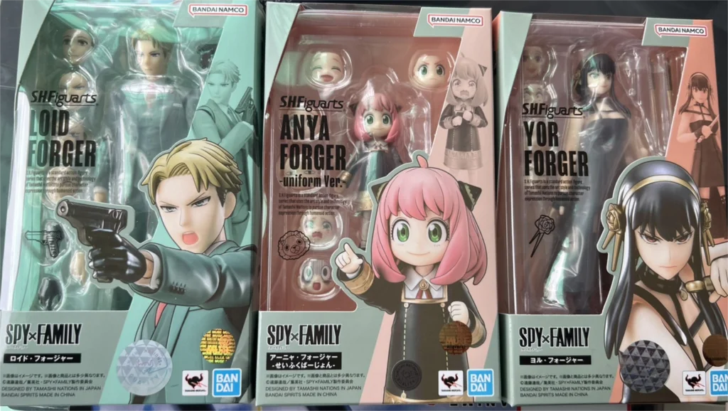 

Original SPYxFAMILY Yor Forger S.H.Figuarts Anime Toys Action Figures Loid Forger PVC Anya Forger Yor Briar Thorn Princess Doll