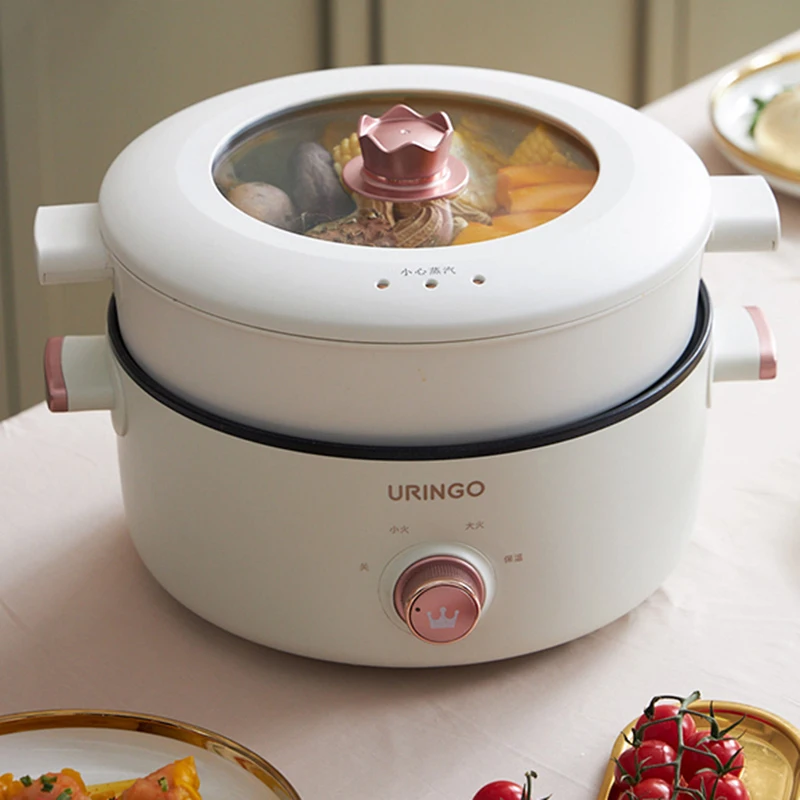 Smart Food Steamer Cooker Electric Hot Pot Food Warmer Fish Dumpling