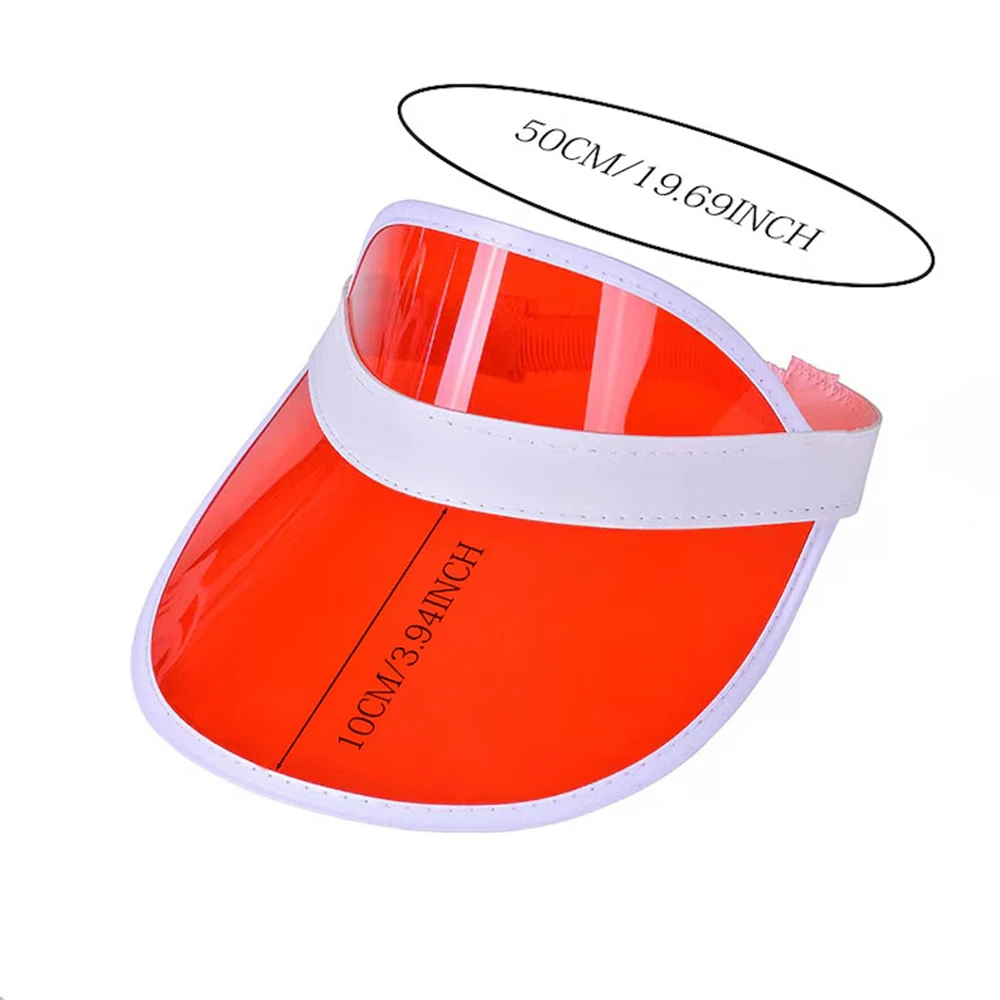 Transparent Sun Visor Hat Cheap Transparent Sun Guard Hats