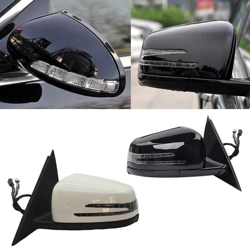 Car Electric Folding Rear View Mirror For Mercedes Benz W204 C63 C200