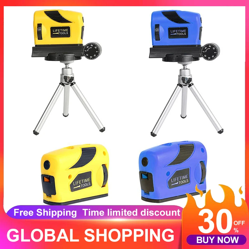 0 360 度赤外線レーザーレベルポイント/ライン/クロス高精度スクライバー水平/垂直測定器レーザーレベル AliExpress