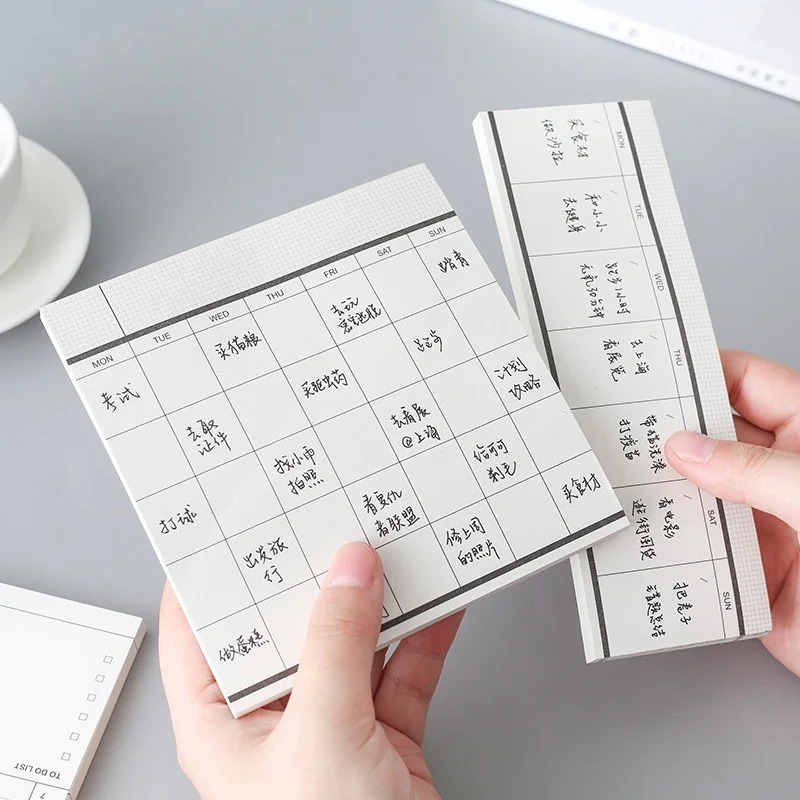Schedule Notebook 50 Sheets for Student School Office