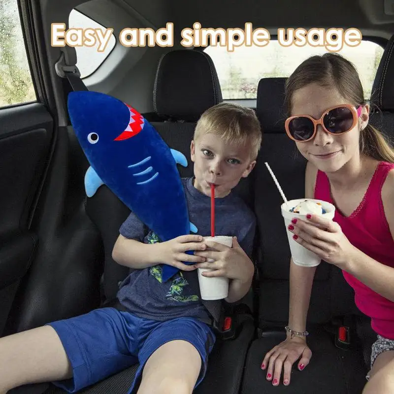 Kids Seatbelt Cover Kid Animal Image Carseat Pillow Seatbelt Pillow For Kids Protecting Neck Seat Belt Cover For Car Home