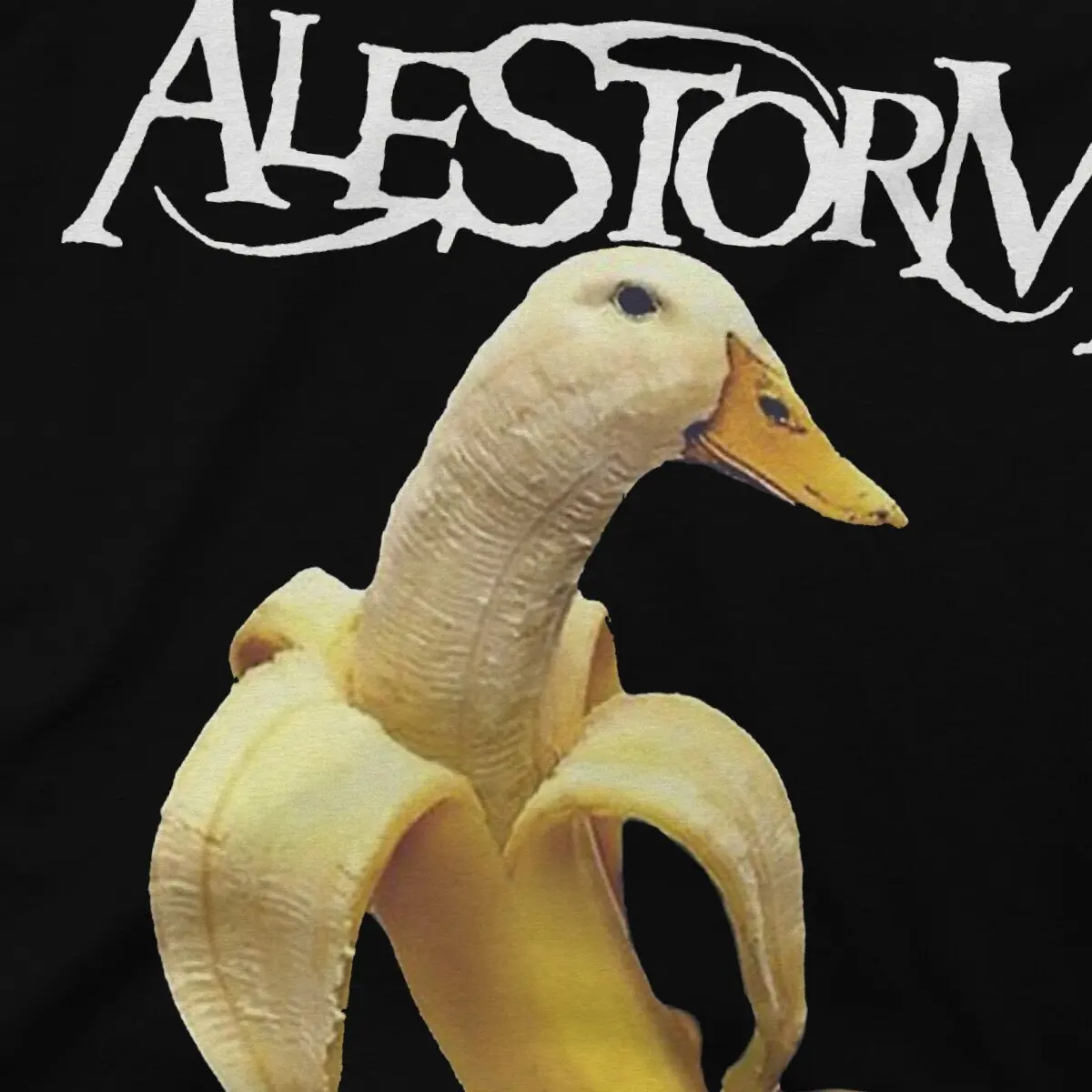 Banana Duck T Shirt Men's Cotton Vintage T-Shirt O Neck Alestorm Tees Short  Sleeve Clothing New Arrival