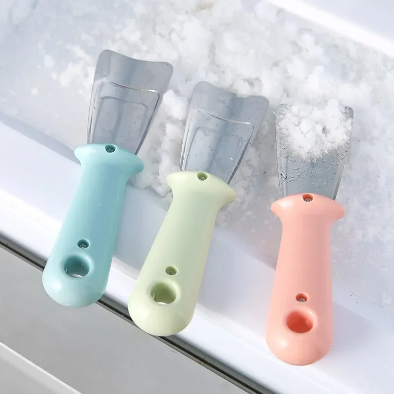 

Fridge Ice Scraper, Stainless Steel Freezer Ice Remover Shovel, Household Kitchen Gadget Refrigerator Defrosting Spatula