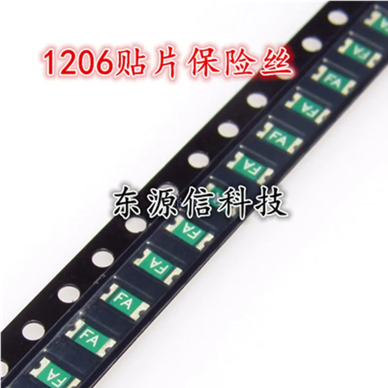 

50PCS 1206 2A 6V 2000mA PTC patch self-restoring fuse MF-NSMF200-2