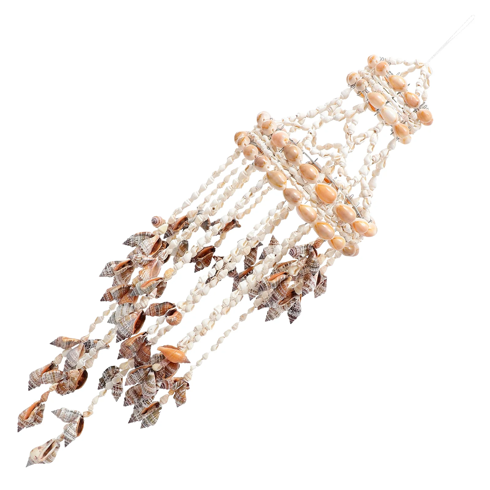

Shell Wind Chime Hanging Ornament Natural Conch Shell Wind Chime Pendants Wall Hanging Pendant Random Seashell Decoration