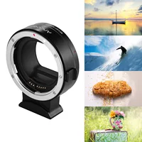 Andoer EF-EOS R Auto Focus Camera Lens Adapter Ring IS Image for Canon EF EF-S Lens to Canon EOS R RF Mount Full Frame Cameras - Image 2