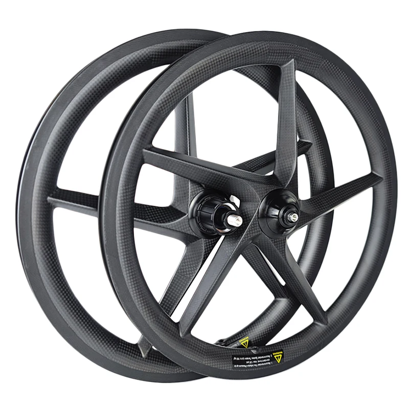16 inch 349 Spoke Carbon Wheel Folding Bicycle Five Spokes