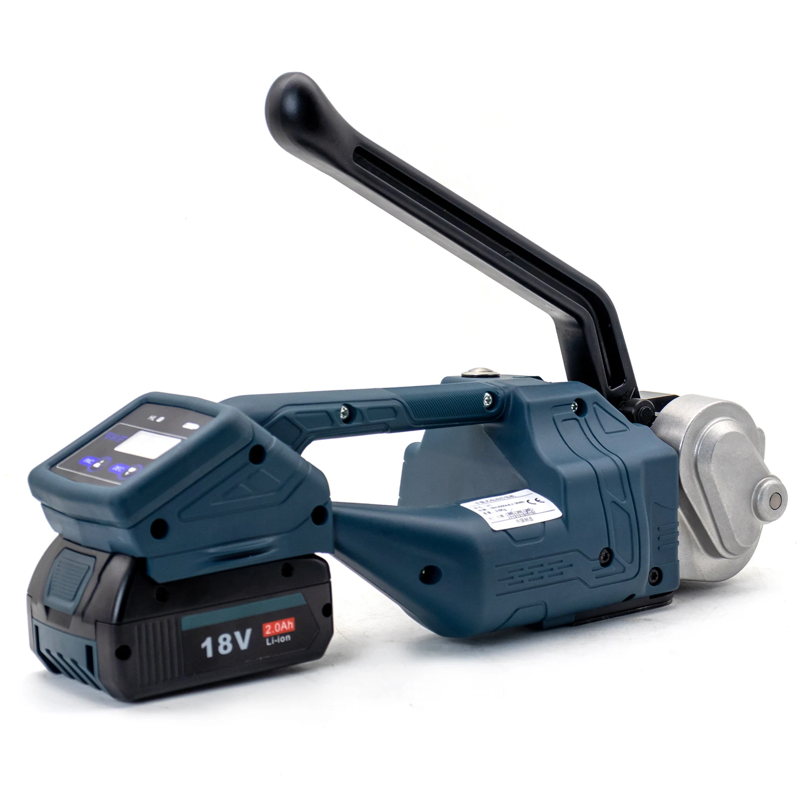 

Sales of High Quality Battery Powered belt Baler Handheld Electric Baler