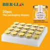 25ml Small Honey Jar Wedding Gift Guest Mini Glass Pot with Lid for Jam Label Sticker Bottles Container Storage Lots Wholesale 5