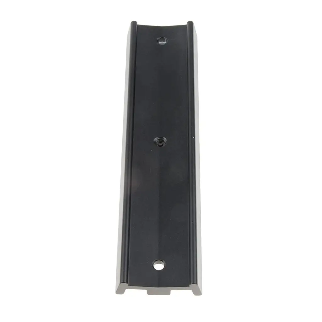 Metal Telescope Dovetail Mounting Plate for Equatorial Tripod Long Version - 170mm (Black)