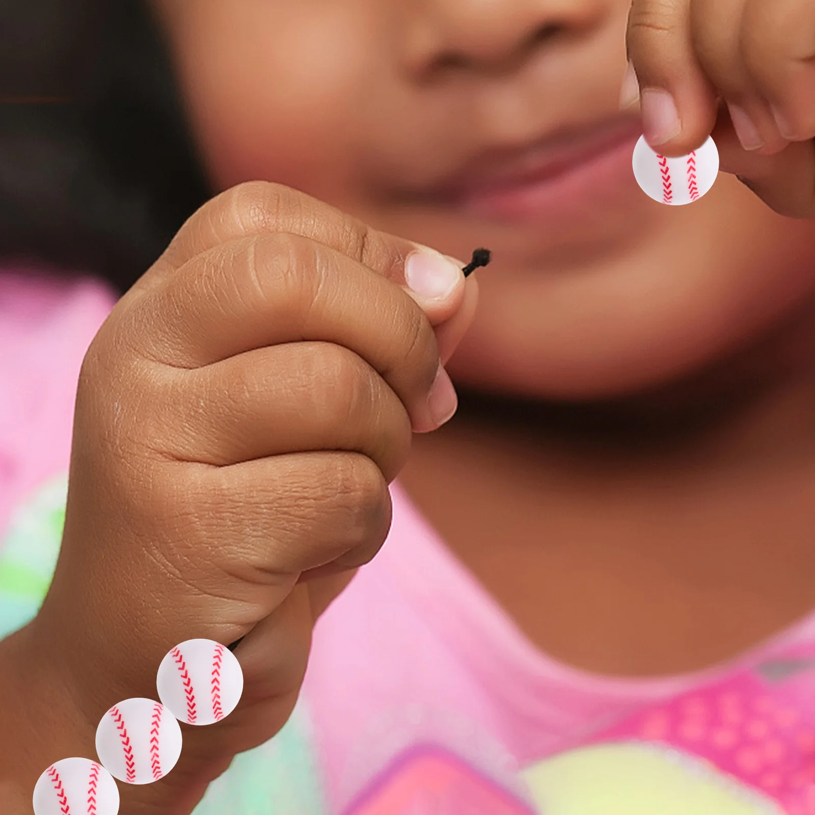 

Бижутерия «сделай сам», разделитель для спортивной тематики, новинка, шарики, ремесла, Переводные шарики с принтом, бусины для самостоятельного изготовления браслетов, ожерелий, аксессуары