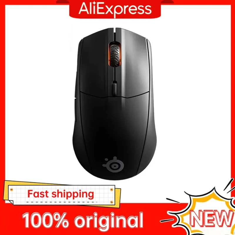 Беспроводная игровая мышь SteelSeries Rival 3, два режима, 18000DPI, мышь TrueMove Air Bluetooth 5,0, матовая офисная мышь RGB