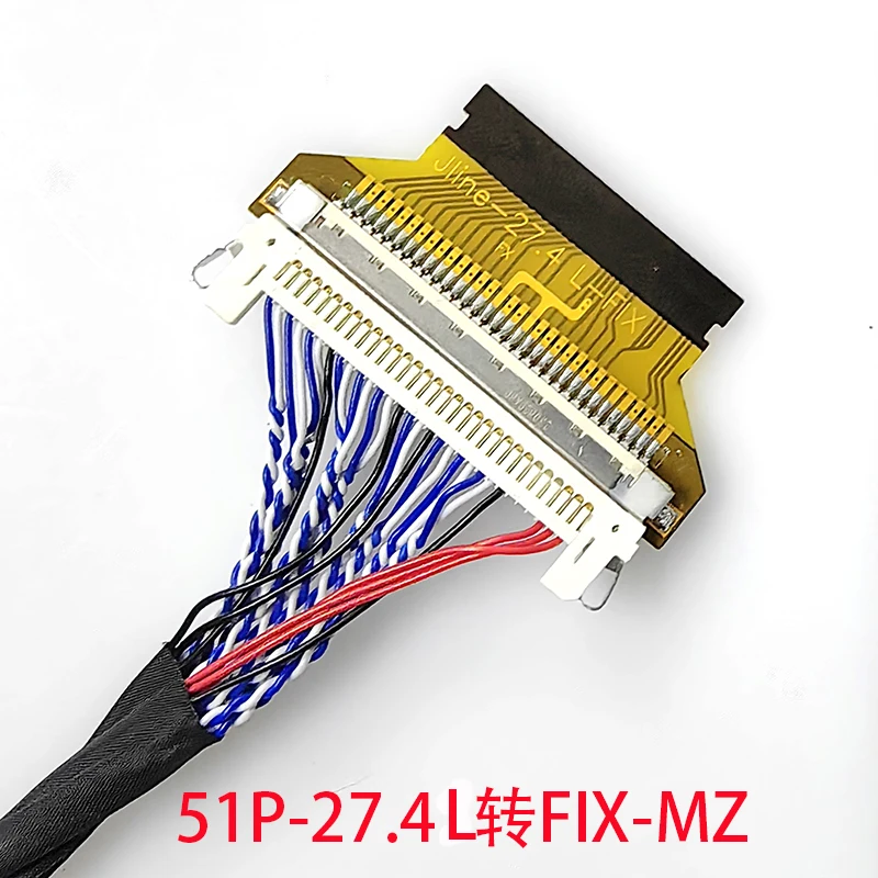 

F05035-51P to FIX30P mother seat 27.4MM power supply FPC flexible cable1.0MM to 0.5MM spacing adapter board