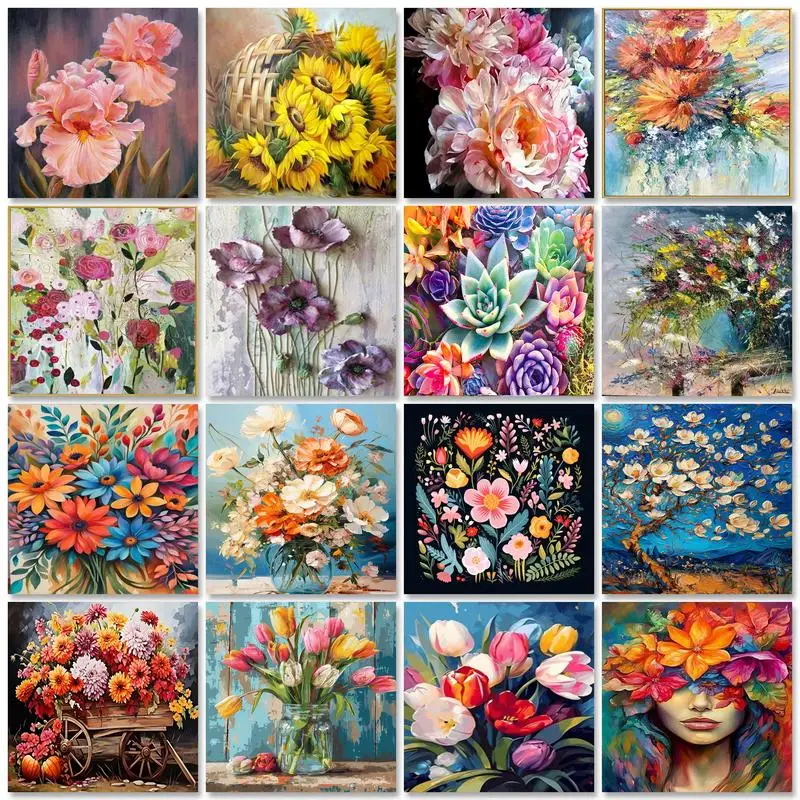 YEESAM ART DIY Pittura A Olio Con Numeri Per Adulti