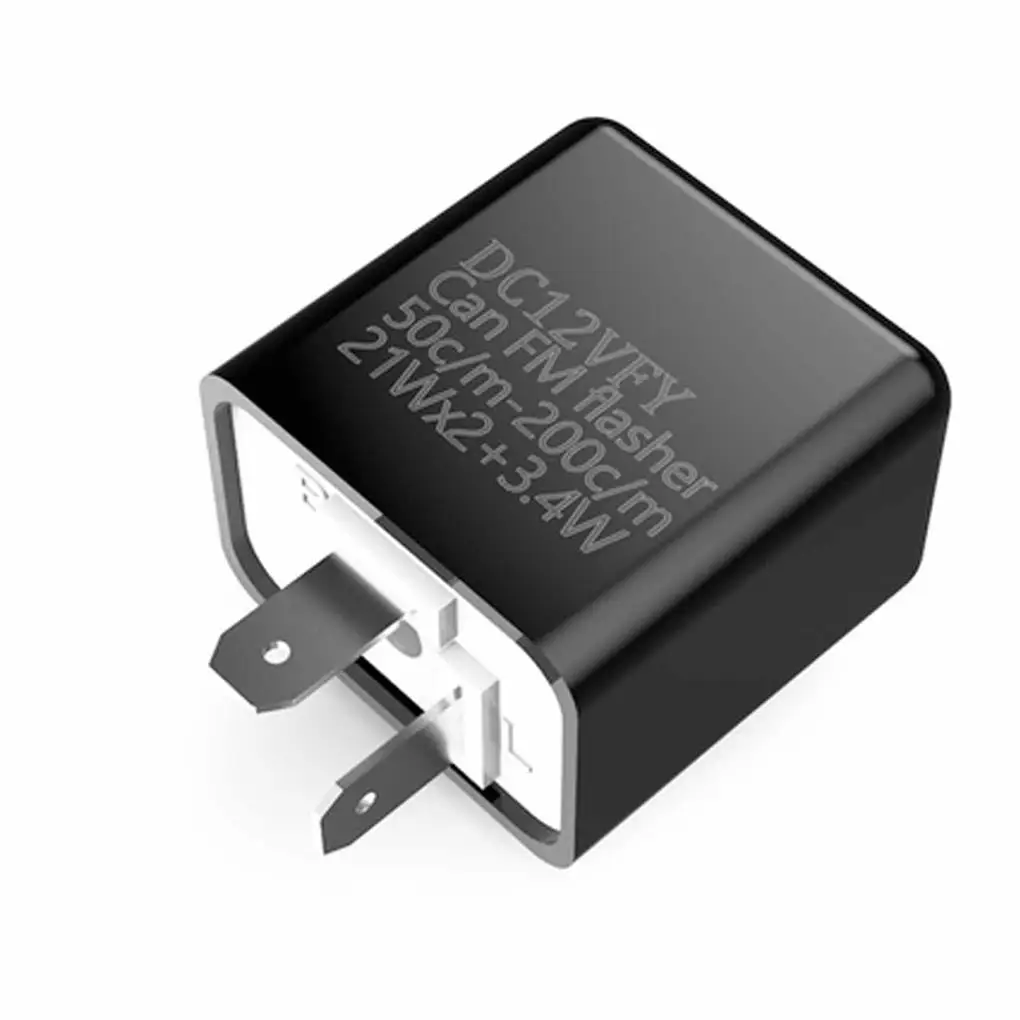 ProfessionalLightweightLEDTurnSignalFlasherRelaySpeedAdjustable