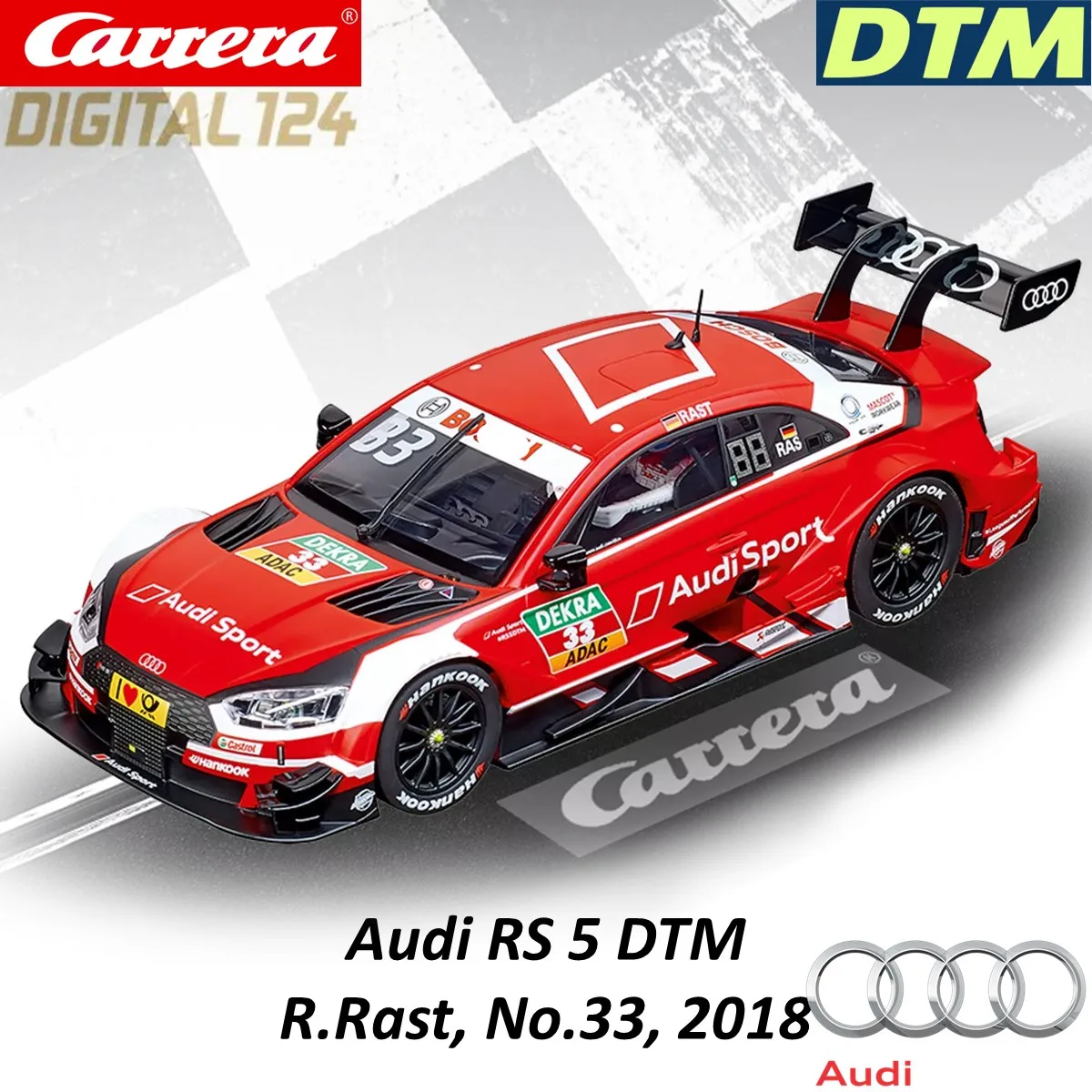 カレラデジタル132スロットカーアウディRS5DTM M.Ekstrom新品未開 カレラデジタル132スロットカーアウディRS5DTM M.Ekstrom新品