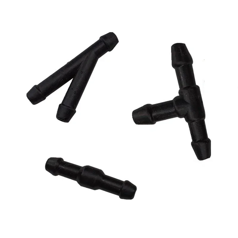 T/Y/I 3 Types Car Windshield Washer Nozzles Hose Water Tube Connector Wiper Spray Pipe Joint Windscreen Wipers Accessories 6
