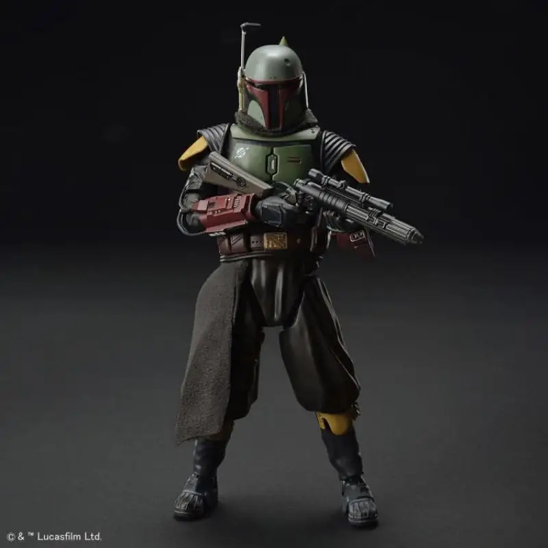 Bandai Star Wars The Mandalorian Boba Fett 1/12 Scale Model Kit Movable