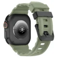 Grey green black