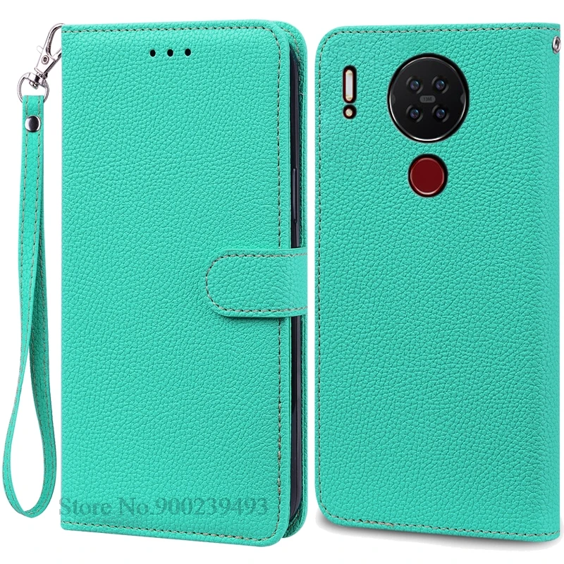 Elegant Leather Flip Wallet Phone Case with Bumper Protection