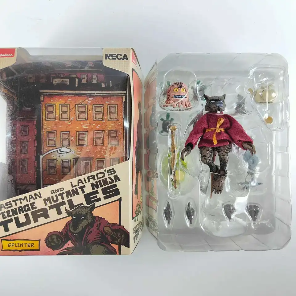 NECA Michelangelo Mirage Comics – Action Figure 18 Cm, Tartarughe Ninja, Collezionabile - 2