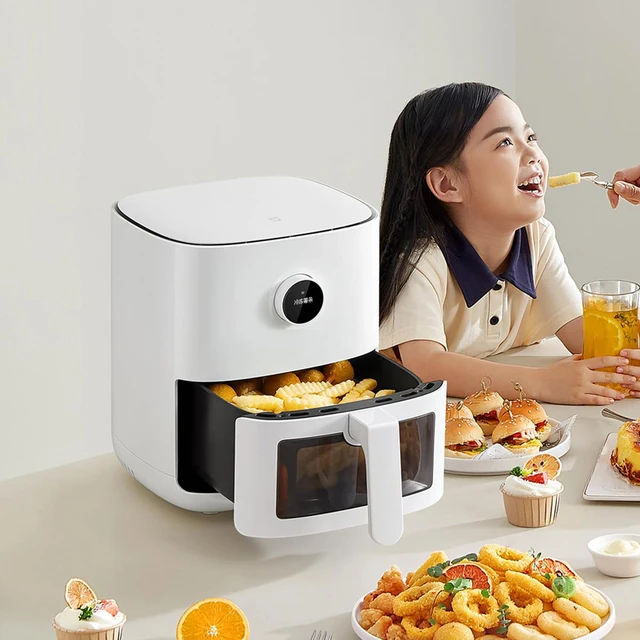 Xiaomi Mijia Smart Air Fryer 3.5L Large Capacity Without Oil Home French  Fries Machine Electric Deep Fryer APP & Voice Control