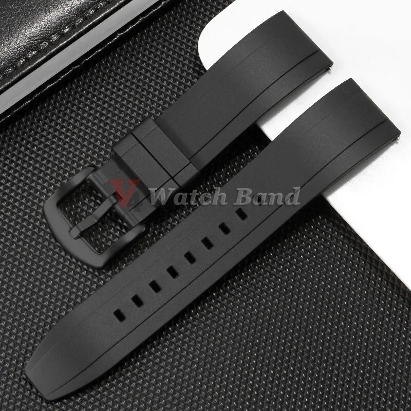 Premium Quick Release Silicone Watch Strap – Durable Rubber Band in Multiple Widths