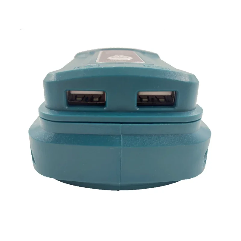 Makita/HongSong/BoDa/FoGo 18V 리튬 이온 배터리 배터리 어댑터(LED 램프 손전등 포함) 듀얼 USB 유형 C 휴대 전화 충전기
